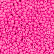Glasperlen rocailles 11/0 (2mm) Neon pink